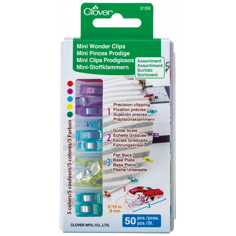 Clover Wonder Clipsmulti-color Sewing Clips Small Craft 