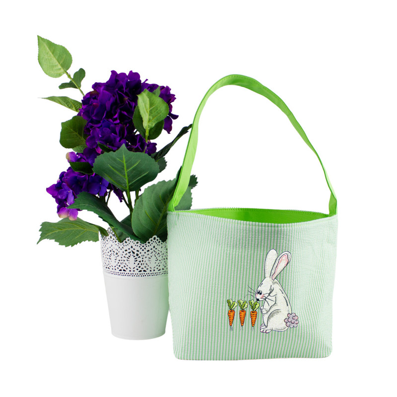 Easter Bucket Embroidery Blanks