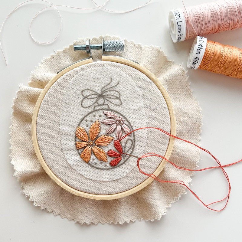 Holiday Cheer Hand Embroidery Kit