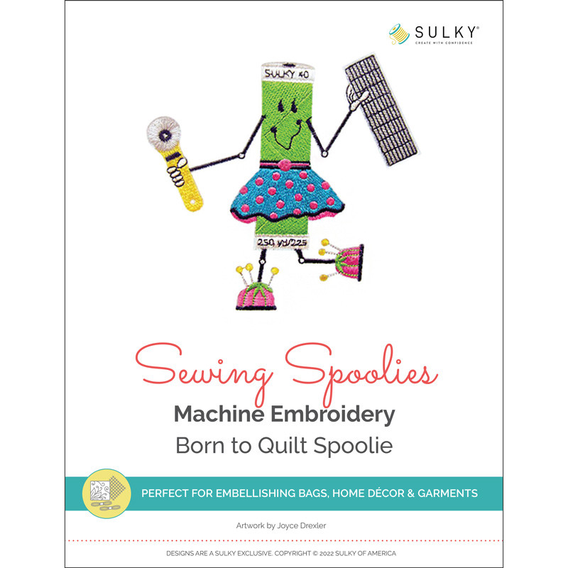 Sewing Spoolies Machine Embroidery Design Collection