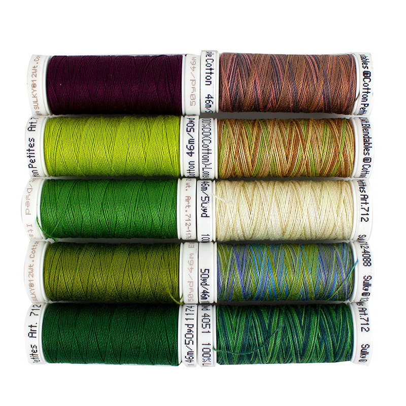  SULKY OF AMERICA Sulky Sampler 12wt Cotton Petites 6