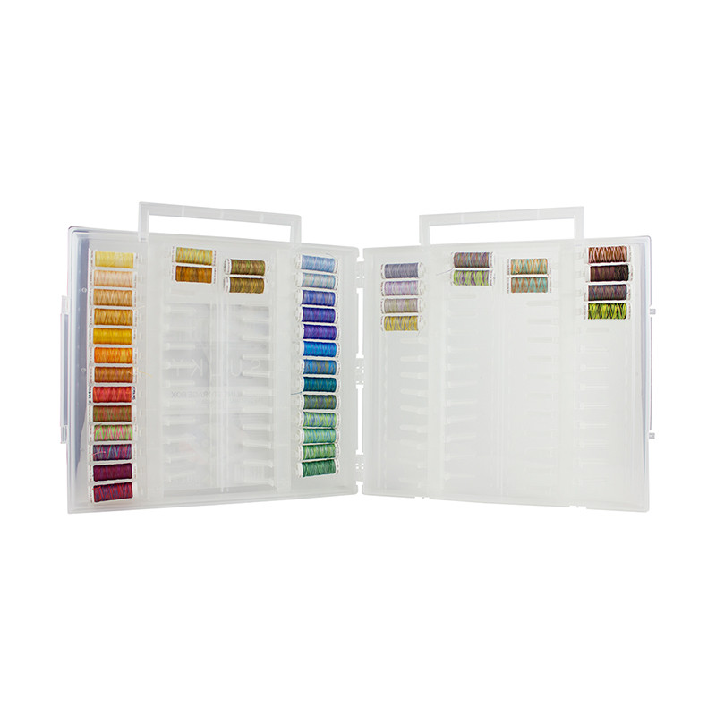 Original Slimline Thread Storage Box - 12 Wt. Cotton Petites Blendables ...