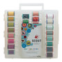 Cotton + Steel Scout Embroidery Thread Collection - 50 Wt. Cotton - 26 Pack - 660 yd. Spools