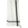 Retro Box Stripe Towel - Black