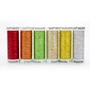 Sulky Holoshimmer Metallic Thread - 6 Most Popular Sampler - 250 yd. Spools