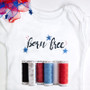 "Red, White, and You" Mini Palette for Hand Embroidery - 6-pack + 6 Hand Embroidery Designs "Red, White, and You" Mini Palette for Hand Embroidery - 6-pack + 6 Hand Embroidery Designs