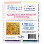 12 Wt. Cotton Petites Palette - "Garden Strolls" Cross Stitch by Carolyn Manning + 12 pack 50 yd. Spools