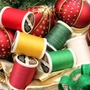 30 Wt. Cotton Thread - Traditional Christmas Thread Sampler - 500 yd. Spools