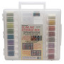 Universal Slimline Thread Storage Box - 12 Wt. Cotton Blendables Thread Starter Pkg.