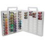 Universal Slimline Thread Storage Box - 30 Wt. Cotton Blendables Thread Pkg. - 1st 42 Colors