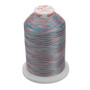 Sulky 40 Wt. Rayon Multi-Color Thread - Turquoise/Coral/Purple - 5,500 yd. Jumbo Cone Sulky 40 Wt. Rayon Multi-Color Thread - Turquoise/Coral/Purple - 5,500 yd. Jumbo Cone