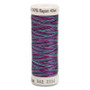 Sulky 40 Wt. Rayon Multi-Color Thread - Teal/Purple/Fuchsia - 250 yd. Spool