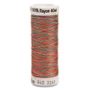 Sulky 40 Wt. Rayon Multi-Color Thread - Peach/Blue/Rust/Green - 250 yd. Spool
