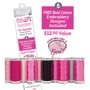 Pink Palette - For Machine Embroidery - 10 pk. Thread Assortment - 250 Yds. Each