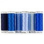 The Birthstone Series by MJ Kinman - September Sapphire Thread - 40 Wt. Rayon - 250 yd. Spools