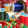 40 Wt. Rayon Thread - Holiday Embroidery Thread Sampler - 850 yd. Spools