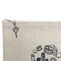 Tool Heart Canvas Zippered Pouch
