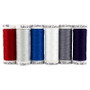 Quilting Patriotic Sampler - 50 wt. Cotton Thread - 6-pack