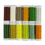 Forest & Fauna Palette for Quilting - 50 wt. Cotton - 160 yd. Spools - 12-pack