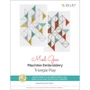 Mod Geo: Triangle Play - Machine Embroidery Design