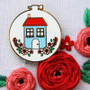 Sweet Home Embroidery Hoop Magnetic Needle Minder Sweet Home Embroidery Hoop Magnetic Needle Minder