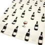Wine Bottle Printed Kitchen Towel