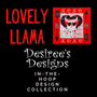 Lovely Llama Thread Palette - 40 wt. Rayon - 6-Pack + In-the-Hoop Project