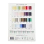 Sulky Poly Sparkle Real Thread Color Card