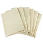 Natural Flour Sack Towel Blanks - 6-pack