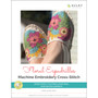 Floral Espadrilles Machine Embroidery Cross-Stitch Design Floral Espadrilles Machine Embroidery Cross-Stitch Design