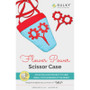 Flower Power ITH Scissor Case Machine Embroidery Design