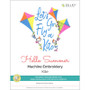 Hello Summer: Kite - Machine Embroidery Design