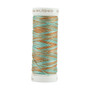 Sulky 12 Wt. Cotton Petites Blendables - Brown & Turquoise - 50 yd. Spool