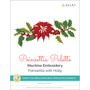 Christmas: Poinsettia Machine Embroidery Design Collection