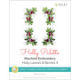 Christmas: Holly Machine Embroidery Design Collection