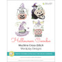 Halloween Machine Cross-Stitch Wordplay Design Combo by Ursula Michael