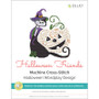 Halloween Friends Machine Cross-Stitch Halloween Wordplay Design by Ursula Michael