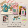 Freestanding Lace Felty Tea Light Cover Design Collection