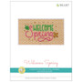 Welcome Spring Machine Embroidery Design