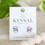 Sewing Thread Spool Wood Stud Earrings - More Colors Available!