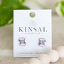 Sewing Thread Spool Wood Stud Earrings - More Colors Available!