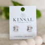 Sewing Thread Spool Wood Stud Earrings - More Colors Available!