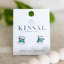 Sewing Thread Spool Wood Stud Earrings - More Colors Available!