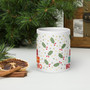 White Glossy Mug - Holiday Spirit: Presents - 20 oz