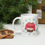 White Glossy Mug - Holiday Spirit: Ugly Sweater - 20 oz