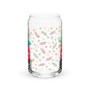 Can-Shaped Glass - Holiday Spirit: Nordic Ornament - 16 oz