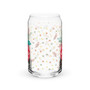 Can-Shaped Glass - Holiday Spirit: Nordic Ornament - 16 oz