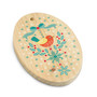Wooden Ornament - Holiday Spirit: Nordic Bird
