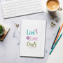 Hardcover Bound Notebook - Love to Craft: Live Love Craft