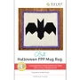 Halloween Bat FPP Mug Rug Digital Pattern